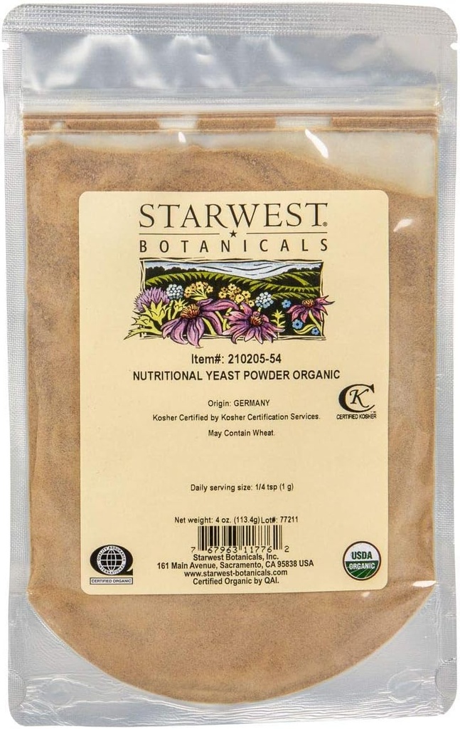 אבקת Yeast - 4 oz
