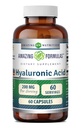 פורמולה מדהימה Hyaluronic Acid 200 מ"ג פר מנהרות תוספי מזון | Non-GMO | Gluten Free | Made in USA (60 Count)