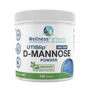 עכשיו חדש UTI-Slip D Mannose non GMO אורגני אבקת מקור 130g jar.