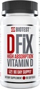 Biotest D Fix - 5000 IU High-Absorption ויטמין D3, 90 משרתים - 90 Softgels