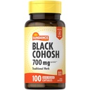 Sundance Black Cohosh 700 מ"ג | 100 קפסולות שחרור מהיר | Non-GMO ו- Gluten Free Supplement