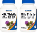 חלב זולת שומן זהtle 1000mg Equivalent, 240 קפסולות (2 Pack) - 250 מ"ג של 4:1 לחלץ - טבעוני, non-GMO ו Gluten Freeten
