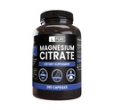 מרכיבים מקוריים טהורים Magnesium Citrate (365 קפסולות) No Magnesium Or Rice Fillers, Always Pure, Lab מאומת