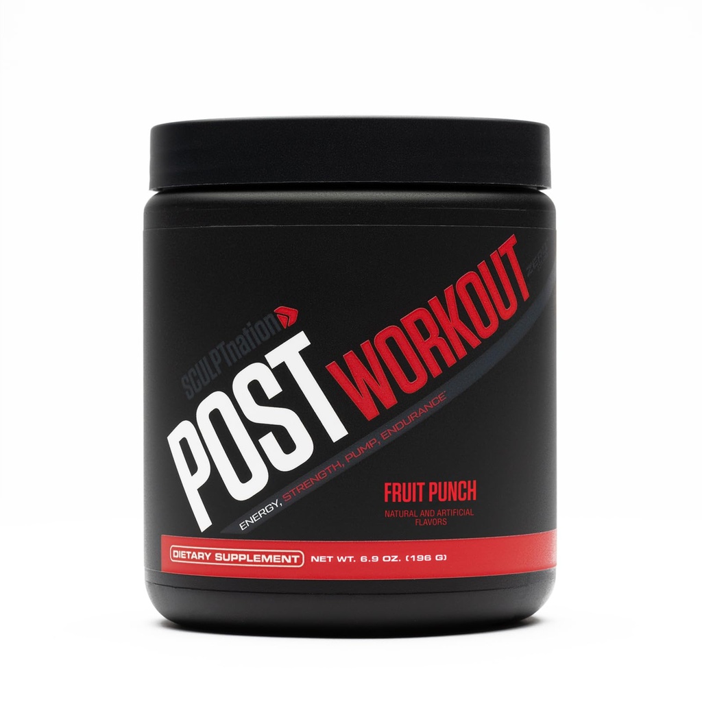 Sculpt Nation על ידי V Shred Post Workout - Creatine Complex Post Workout שריר התאוששות ובנה עם תמיכה באנרגיה, Creatine Monohydrate ו Amino Acids, Punch Flavor - 30 משרתים