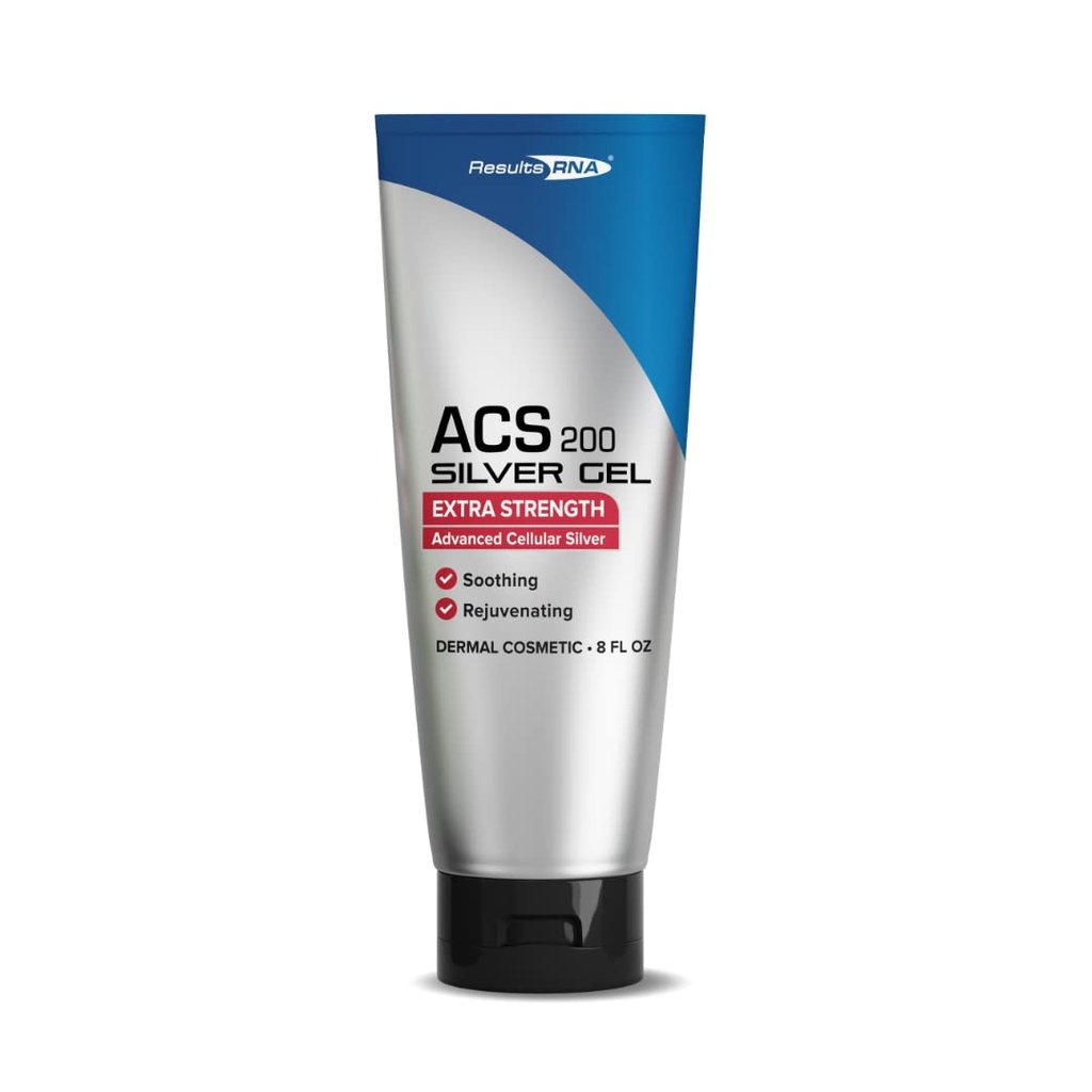 תוצאות RNA - ACS 200 Silver-Glutathione Gel - Advanced cell Colloidal Silver Gel for Wound Care & Superior Dermal Healing. פרובנס קלינית רופאים ברחבי העולם (8 oz)