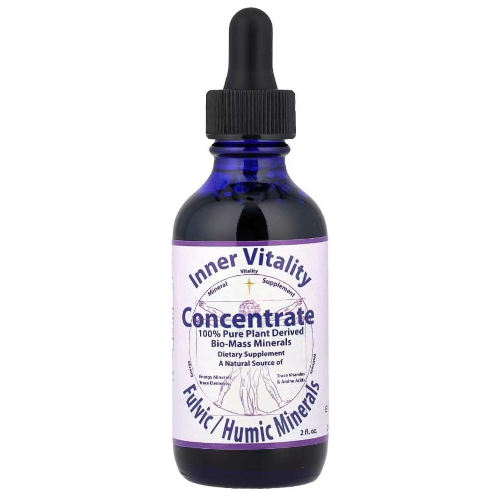 Vitality פנימי, Concentrate, Fulvic/Humic מינרלים, 2 oz