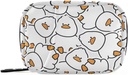 Pill Box Sweet Duck 7 Day Pill Case Travel Pill Productionser Bag with Zipper Portable Weekly תוסף ל-Holder Pouch Bag