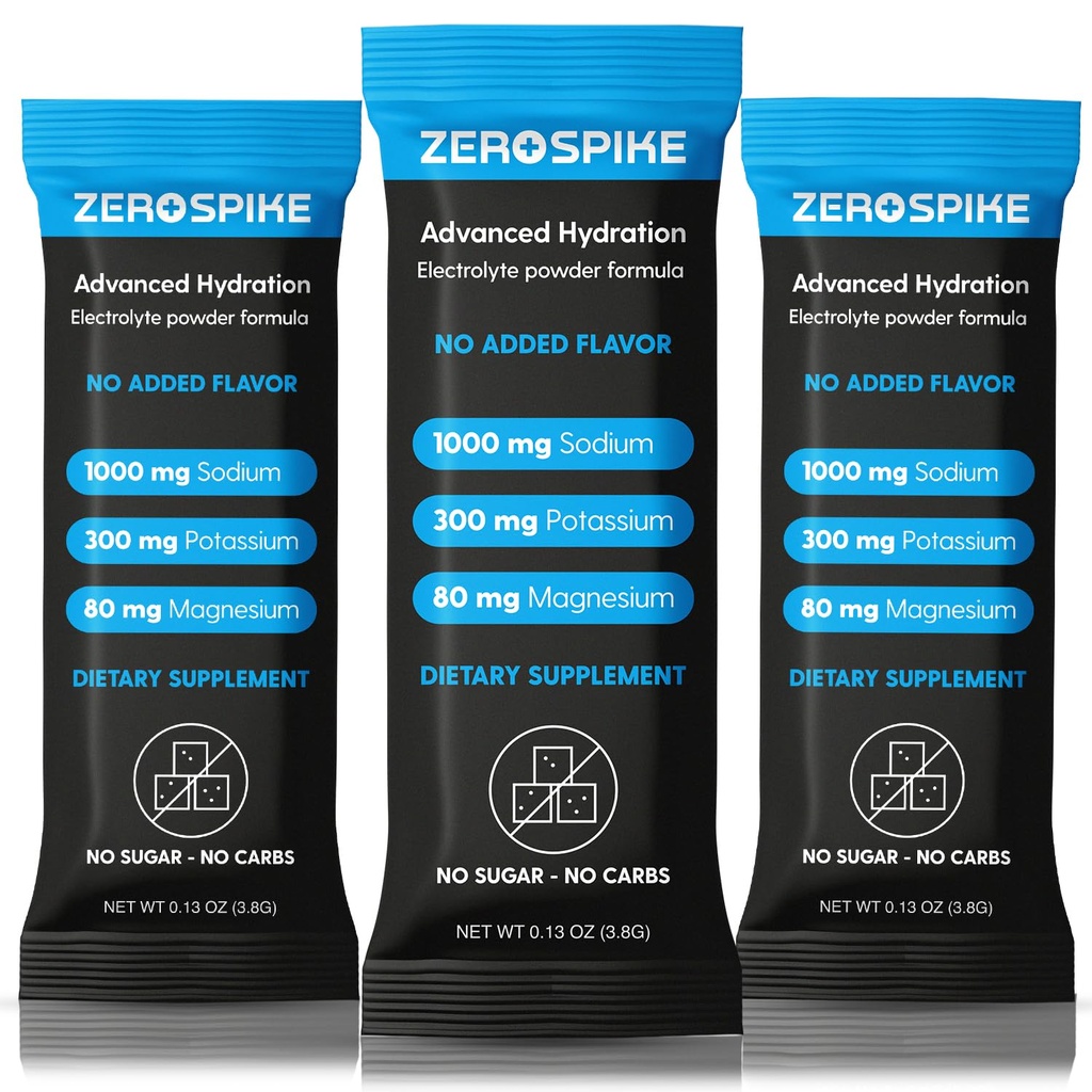 No Sugar Electrolytes אבקת Packets | Keto & Fasting מלחים שותים Mix | תוספים: The Key hydrotion Foodsents Missing from Purified Water