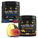 אבקת אלקטרוליטים HRDWRK עם Magnesium, Potassium - סוכר חינם אלקטרוליטים Boost Endurance ולהפחית שומן עם תוסף אלקטרוליטים זה - הידרציה מקסימלית - Keto Friendly