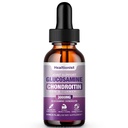1 Pack Glucosamine Chondroitin MSM נוזל טיפות, תוספת תמיכה משותפת תוספת תמיכה למבוגרים גברים ונשים, Quercetin Boswelia, Bromelain, Antioxidant Immune תמיכה (2 Fl oz)