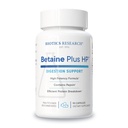 Biotics Research Betaine Plus HP - תוספי Acid High Potchloric Acid, תומך בתפקוד 90 קפסולות