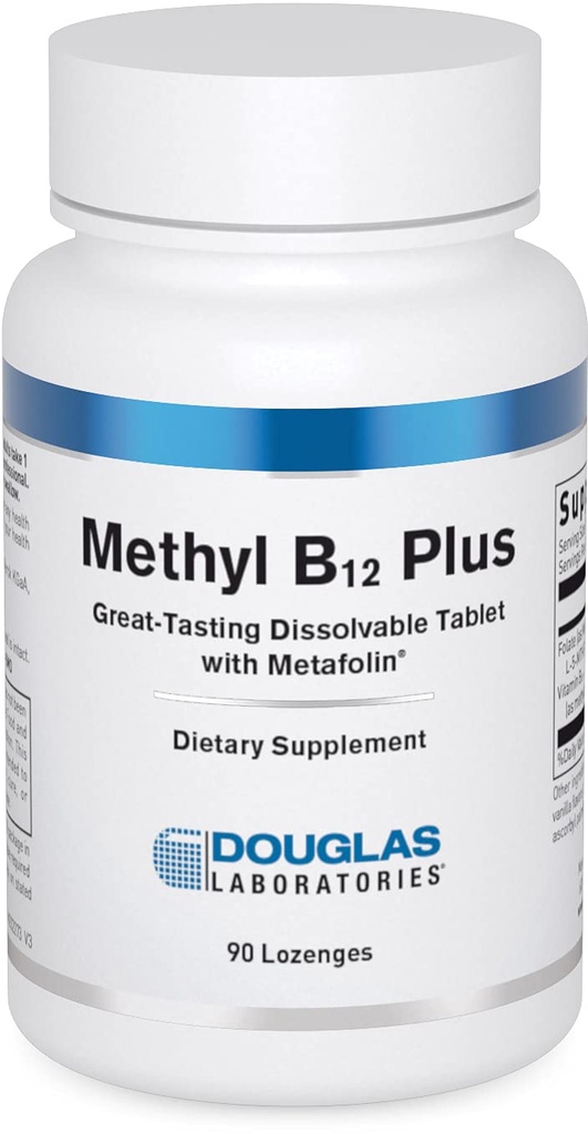 דאגלס מעבדות Methyl B12 Plus | תמיכה במטבוליזם, אנרגיה, ייצור תאי דם, מערכת העצבים וההורמונים*