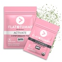 תה שטוח Tummy - 2-צעד, 4 שבוע תוכנית - Detox Tea to Boost Energy & צמצום Bloating - All Natural Detox ניקויse w/ Green Tea, Lemon Balm, Dandelion, Fennel, & More - תמיכה בערוצים