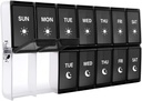 XL שבועי גלולות מארגנת 2 פעמים ביום, Fullicon Extra Large Pill Cases Overcent AM PM Pill Box פעמיים ביום עבור ויטמין / שמן שמן שמן / פילים / Supplements
