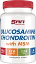 Premium Glucosamine Chondroitin עם MSM Complex לתמיכה משותפת - פורמולה טבעית עבור מפרקים בריאים ניידות. 30 משרתים