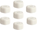 Cadence Travel Containers - Pill Case Set - קפסולות נסיעות מגנטיות,Daily Medicine מארגנת עבור גלולות, תוספי מזון ווויטמינים - 7 Flex Smalls (0.56oz) עבור מארגנת גלולות שבועיות - Sandly Medicine ארגן גלולות חול