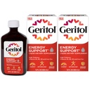 תוספי ויטמין נוזלי Geritol וברזל, תמיכה באנרגיה, מכיל עוצמה גבוהה B-Vitamins ו Iron, Pleasant Tasting, Easy to Swallow, No artificial Sweeteners, non-GMO, 12 Oz, 2 Pack