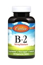 קרלסון - B-2, 100 מ"ג Riboflavin, ייצור אנרגיה, תמיכה בראייה ועור בריא, 250 טבליות צמחוניות