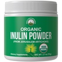 אבקת Inulin טבעית Prebiotic סיבים לבריאות Gut. USDA אורגני Raw Plant מבוסס טבעוני Prebiotics FOS תוספת של ירושלים Artichoke. HSA + FSA Eligible ויטמינים רק רשימה אישור