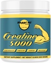 אבקת Creatine Monohydrate, Unflavored, Pre Workout, Post Workout, Recovery, שריר בניין, שיפור ביצועים, 300 גרם, 5000 מ"ג לשרת, 60 משרתים