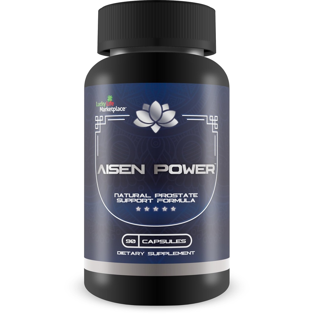 Aisen Power Supplement - Male Prostate Support Supplement - סיוע בריאות Urinary Flow & Bladder רוקן - מופחתת תמיכה inflammation - Prostate Size תמיכה - Aisen Power Pills