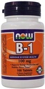 Now Foods: B-1 Nervous System Health 100 מ"ג, 100 טבליות (6 Pack)
