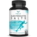 VALI Electrolyte Salts Rapid Oral Rehydration גלולות. תוספי אבקת הנקה, התאוששות & הקלה מהירה. Fluid Health Essentials. טבליות Keto Salt מינרלים 120 קפסולות