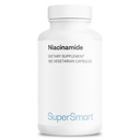 SuperSmart - Niacinamide תוסף 2000mg ליום (Nicotinamide) - ויטמין חינם B3 Niacin | Non-GMO & Gluten חינם - 180 קפסולות צמחוניות