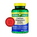Calcium Magnesium Zinc עם ויטמין D3 | תוסף Calcium | Calcium Magnesium Zinc | Calcium 600 מ"ג עם ויטמין D3 | Calcium Magnesium Magnesium + STS Sticker.