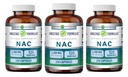 פורמולות מדהימות NAC 600 Mg | N-Acetyl Cysteine תוסף | קפסולות | Non-GMO | Gluten Free | Made in USA (3 Pack, 250 Count)