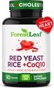 Red Yeast Rice 1215 מ"ג קפסולות - תוספת כוח אדום אורז עם תוסף CoQ10, Plus Alpha Lipoic Acid & Organic Flaxseed, Citrinin חינם, תומך Cardiovascular Health, non-GMO 90 Veggie Capsic Acid & Organic Flaxseed, Citrinin Free, תומך Cardiovascular Health, non-GMO 90 Veggie Capsi Capsi Capsi Capsi Capsi Capsi Capsi Capsic Acid & Organic