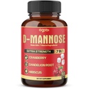קפסולות D-Mannose - 7 Herbs עם Cranberry, Dandelion, Hibiscus ועוד - תמיכה בזיהומים Flush ו- Urinary Tract Health - 90 קפסולות טבעוניות 3Month Supply