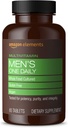 Elements One Daily Multivitamin, 62% Whole Food Cultured, טבעוני, 65 טבליות, 2 חודשים אספקה (Packaging עשוי להשתנות)
