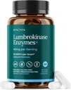 תוספי Lumbrokinase 40 מ"ג / משרת (פעילות מקס - 800,000 יחידות) - Lumbrokinase Enzymes קפסולות לתמיכה באנרגיה, עיכול, Detox, Cognition & Gut Health - בדומה ל- Nattokinase