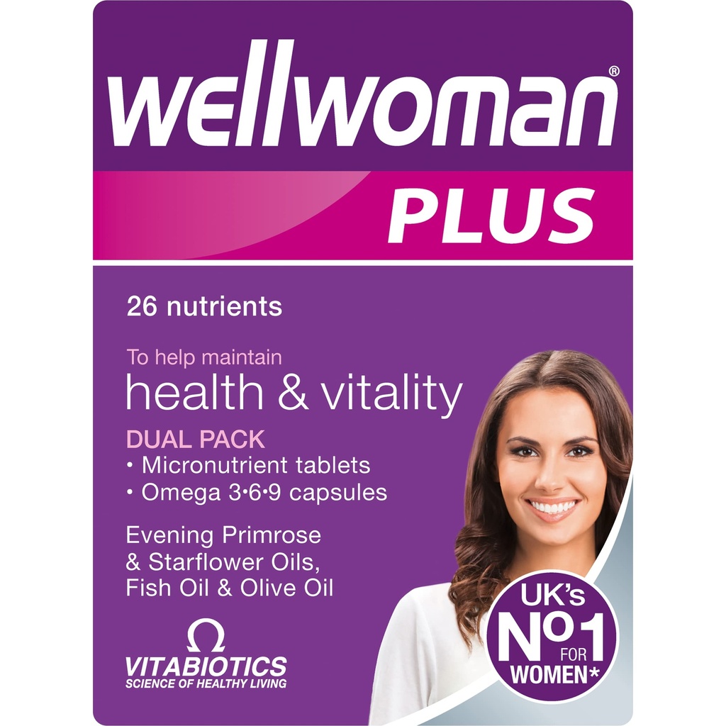 Vitabiotics Wellwoman Plus Tablet 56 קפסולות