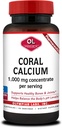 אולימפיה מעבדות אלמוג Calcium 1000 מ"ג קפסולות ריכוז, תמיכה עצמות בריאות ו- pH Balance - 90 קפסולות