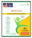 Live to Shine Multi Plus Topical Patch - ארה"ב מייצרת 30 ימים אספקה לנשים וגברים