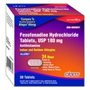 Om non-Drowsy Fexofenadine Antihistamine Indoor Outside Allergy טבליות 30ct