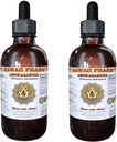 Ashwagandha נוזל לחלץ, אורגני אשוגנדה (עםניה Somnifera) Dried Root Tincture תוסף 2x4 oz