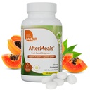 Zahler AfterMeals Digestive Enzymes for Digestion Health - אנזימים המבוססים על פירות עבור נשים וגברים עם הכוח של Papaya ו- Pineapple - Gluten Free Made in USA (100 טבליות)