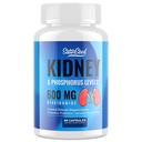 Kidney ניקוי Detox & Fix - Kidney Support Supplement with 600mg Niacinamide, Chitosan Oligosaccharide, Curcumin, Probiotics - Phosphorus Binder - 60 קפסולות