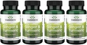 Swanson Full Spectrum ג'ינג'ר ו Turmeric 60 קפסולות 4 Pack