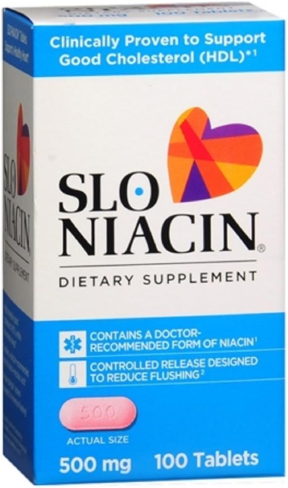 Slo-Niacin 500 מ"ג טבליות 200 טבליות