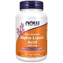 כעת תוספי מזון, Alpha Lipoic Acid 600 מ"ג עם Grape Seed Extractd Extract & Bioperine®, תוספת כוח, 120 קפסולות Veg