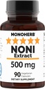 NONI לחלץ 500 מ"ג - 90 קפסולות Veg - Morinda Citrifolia - 90 משרתים
