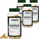 nooro Nerve Prime Supplement - R-Alpha Lipoic Acid, Lion's Mane Mushroom ו Curcumin, Well-Being Support, Cognitive Function, Antioxidant Protection, 120 ימים אספקה (4 Pack)