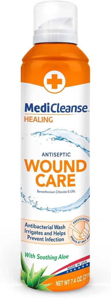 טיפול אנטי-ספטי הראשון, מונע זיהומים, עוזר Heal Cuts, Scrapes ו- Minor Burns, 7.4 oz. תפילה יכולה - מיוצר בארה"ב