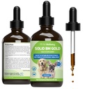 Pet WellBeing BM Tone-Up Gold for Dogs & Cats - תומך בתפקוד בריא של Digestive, Solid Stools, Normal Bowel Movements, Bayberry - Veterinarian-Formulated Herbal Supplement 4oz מ"ל)