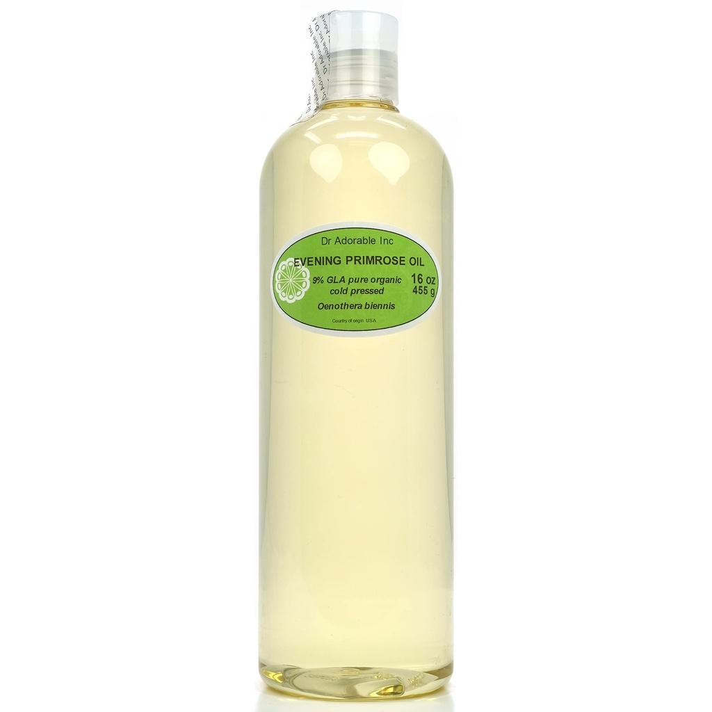 ד"ר מקסים - 16 oz - Evening Primrose Oil - 100% טהור אורגני קר