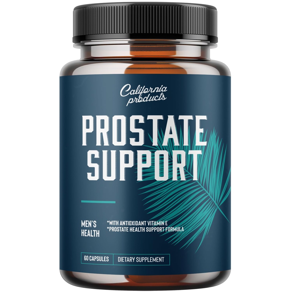 Prostate תמיכה תוסף לגברים, Pygeum עם Pure Saw Palmetto Berries לחלץ ויטמינים Zinc Plant Sterol Complex Easy Urinary Flow Mens Health